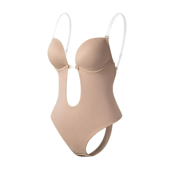 Combinaison sculptante dos nu pour femme – Body de maintien sans coutures