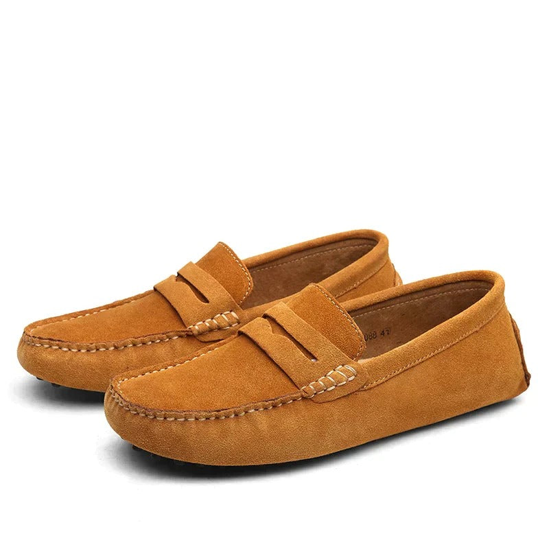 Wildleder-Herrenloafers im italienischen Stil - Robert