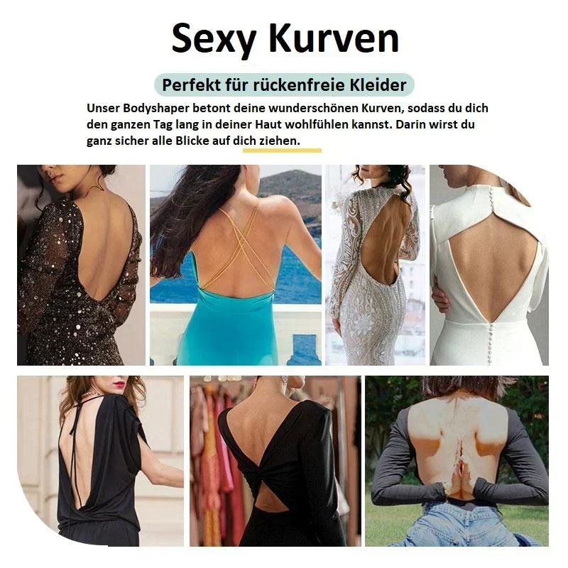Combinaison sculptante dos nu pour femme – Body de maintien sans coutures