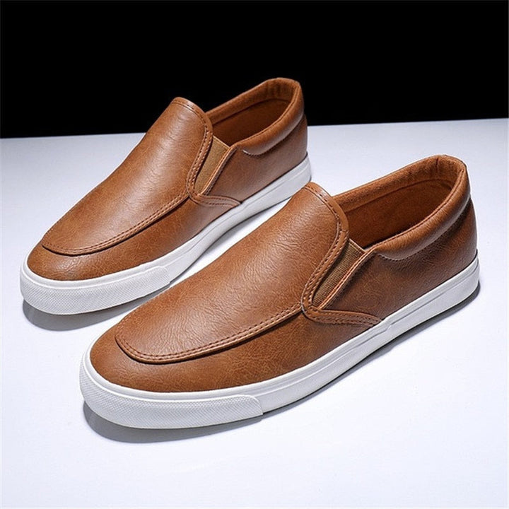 Leren Herren Slip-On Sneakers – Jonas
