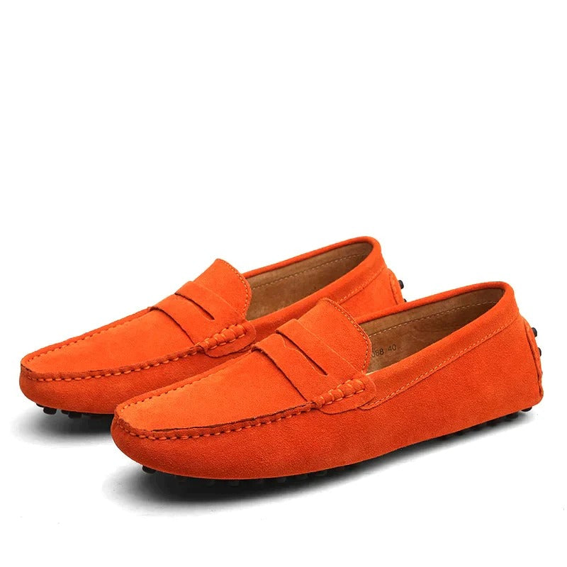 Wildleder-Herrenloafers im italienischen Stil - Robert