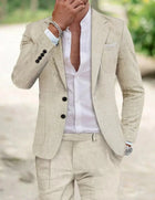 Bruno | Men's Classic Two-Button Wedding Suit Set