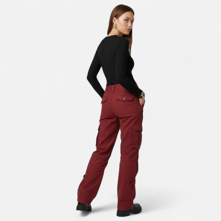 Zirelle | Women’s Cotton Cargo Trousers