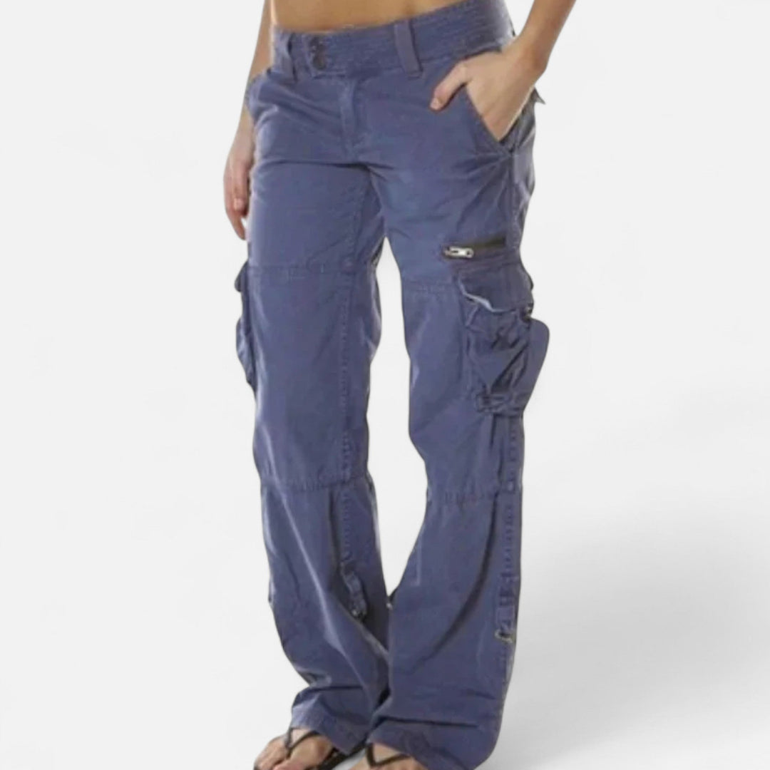Zirelle | Women’s Cotton Cargo Trousers