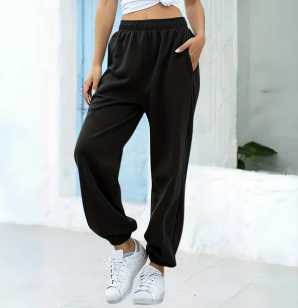 Jogginghose Damen | Freizeithose | Elastischer Bund &amp; Taschen für mühelosen Komfort
