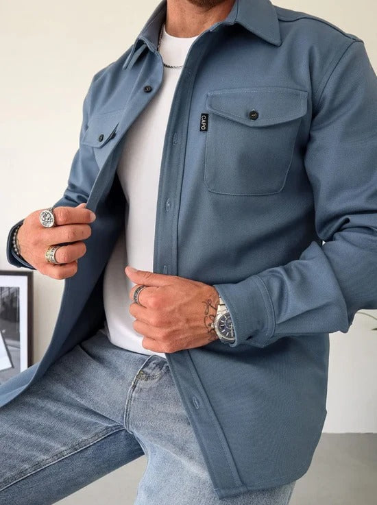 Hemdjacke mit Knopfleiste - Olaf