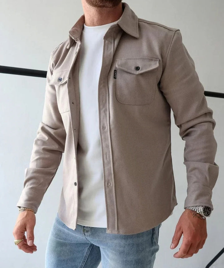 Hemdjacke mit Knopfleiste - Olaf