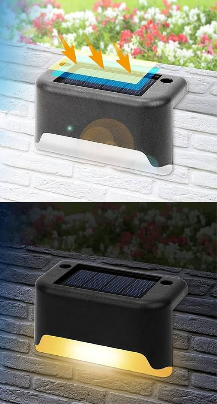 Solar Fence Light LED | Automatic | IP Outdoor | Garden &amp; Balcony