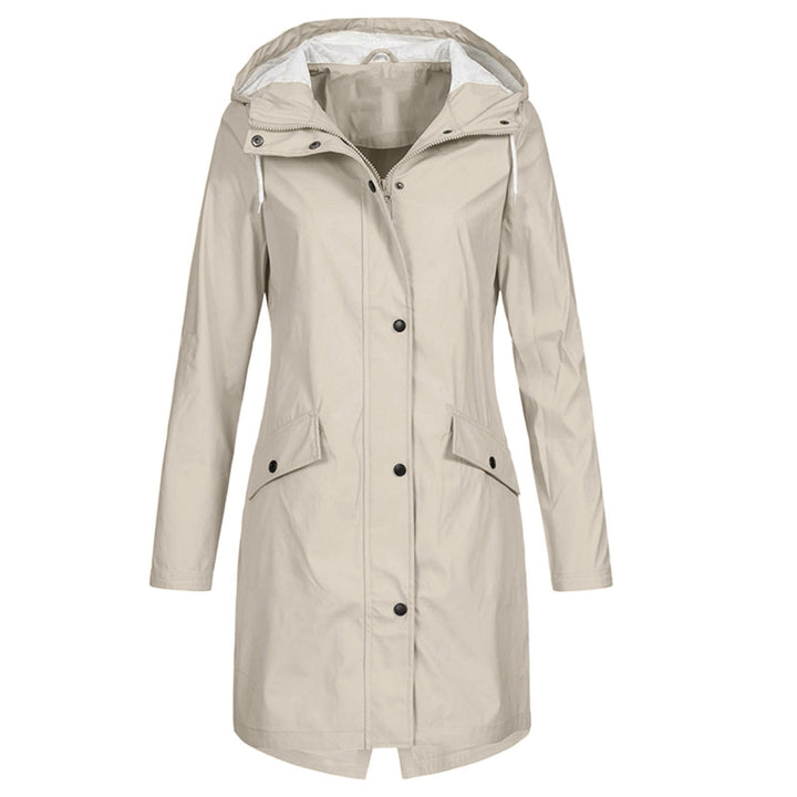 Katharina - Veste imperméable coupe-vent avec capuche ajustable