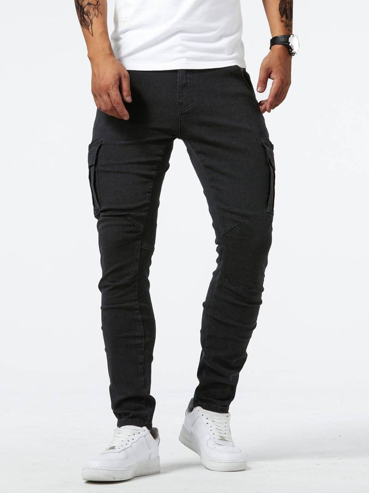Hosen Herren - Slim Fit Street Trend Cargo-Hosen