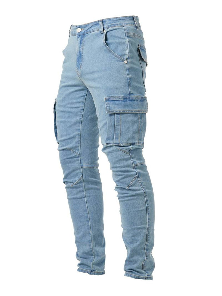 Hosen Herren - Slim Fit Street Trend Cargo-Hosen