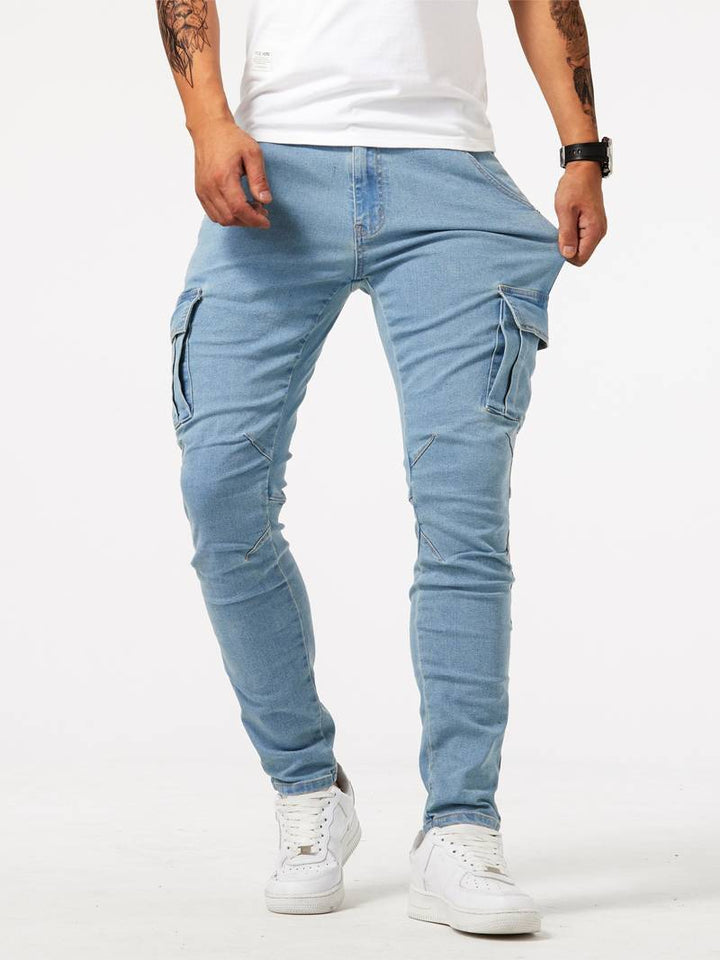 Hosen Herren - Slim Fit Street Trend Cargo-Hosen