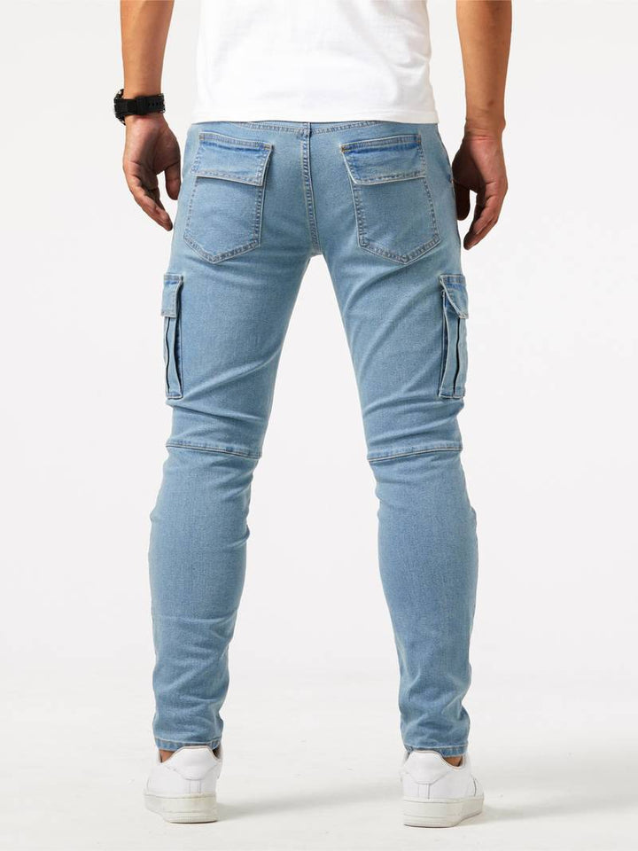 Hosen Herren - Slim Fit Street Trend Cargo-Hosen