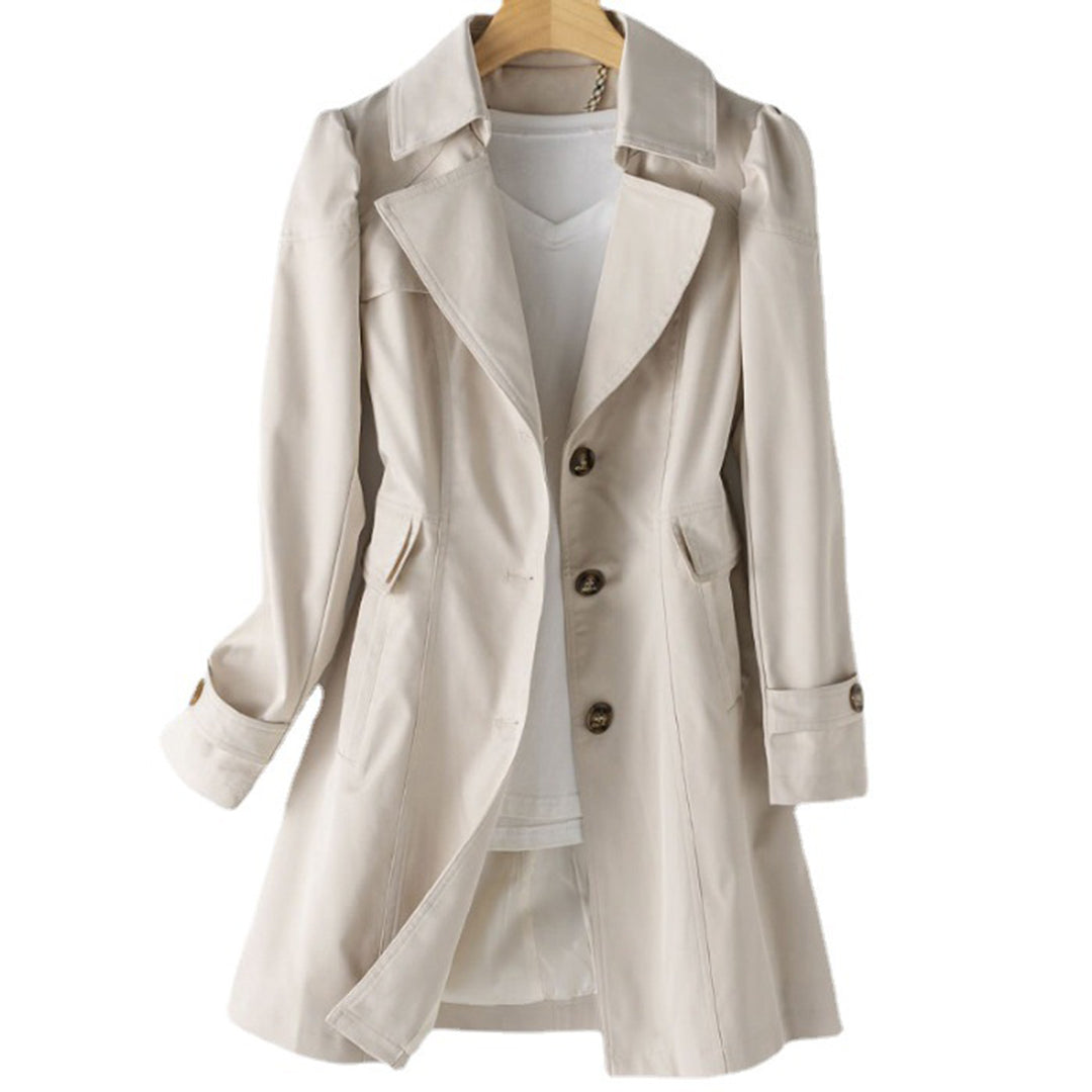 Damen Trenchcoat – Klassisches Design mit Eleganter Linienführung für Jeden Anlass