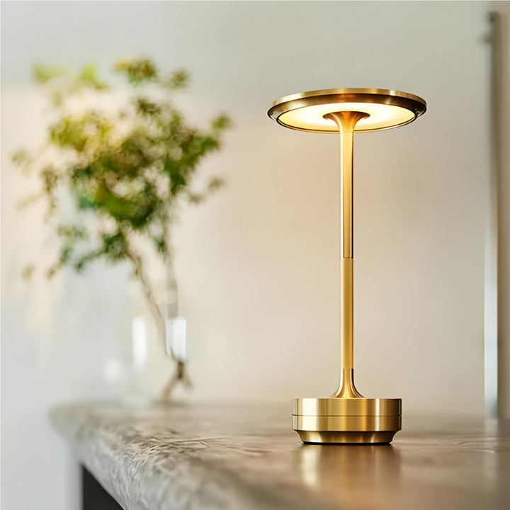 Wireless LED Desk Lamp | Dimmable 3 Levels | Modern | USB
