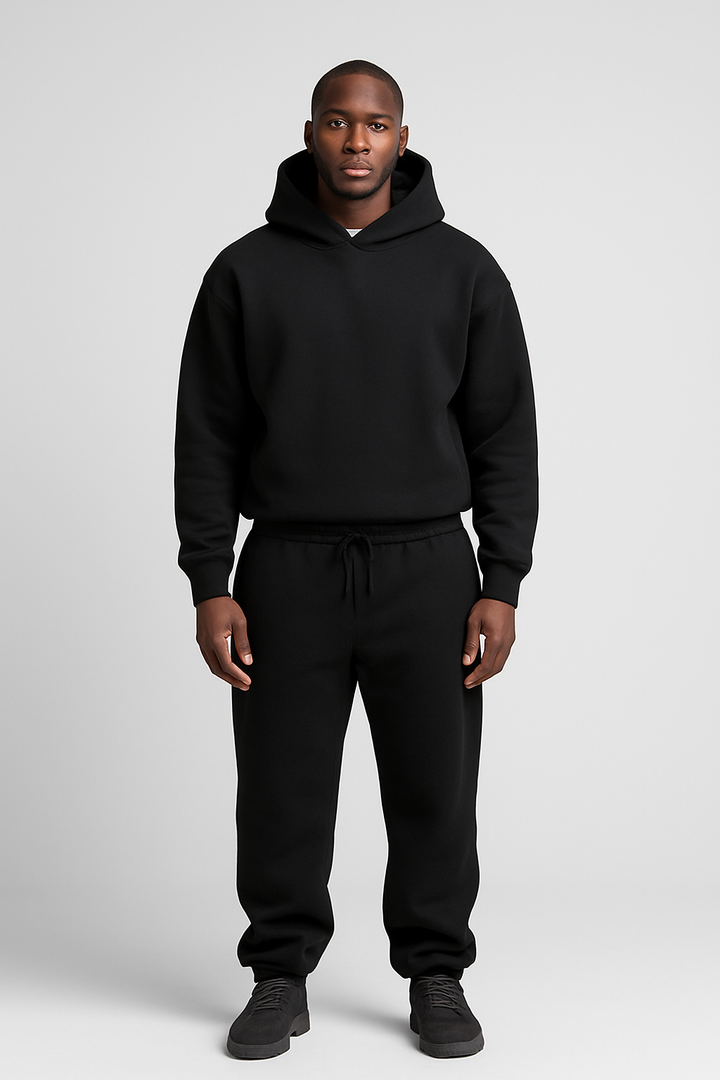 Set Männer - Baumwoll Hoodie Jogger Outfit