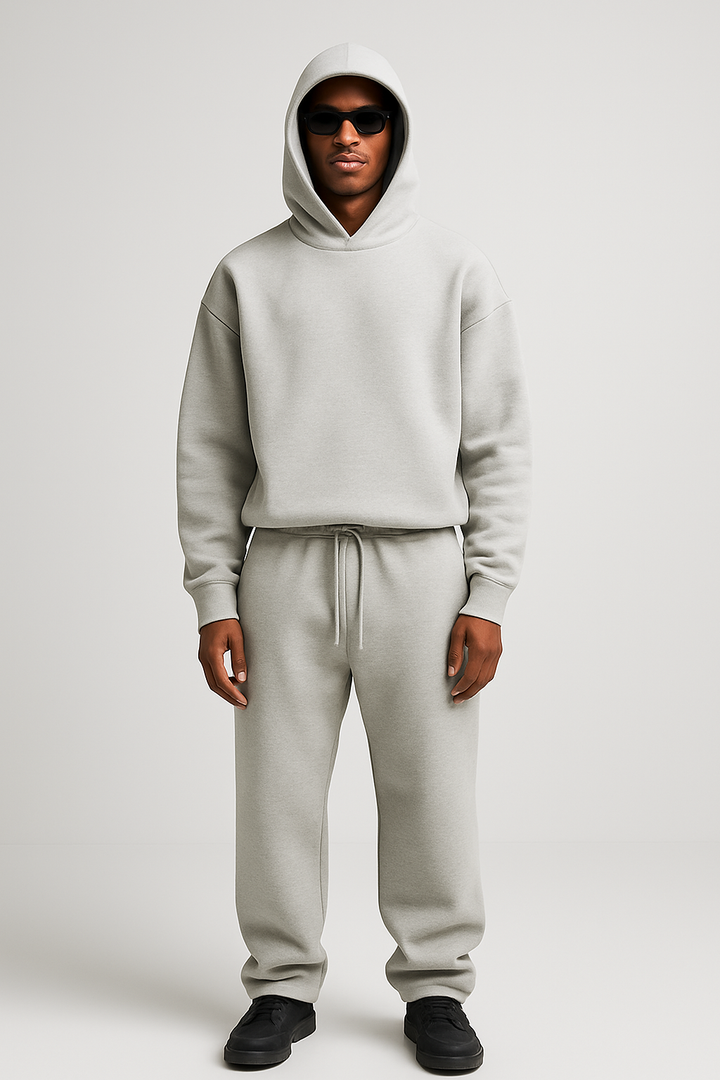 Set Männer - Baumwoll Hoodie Jogger Outfit
