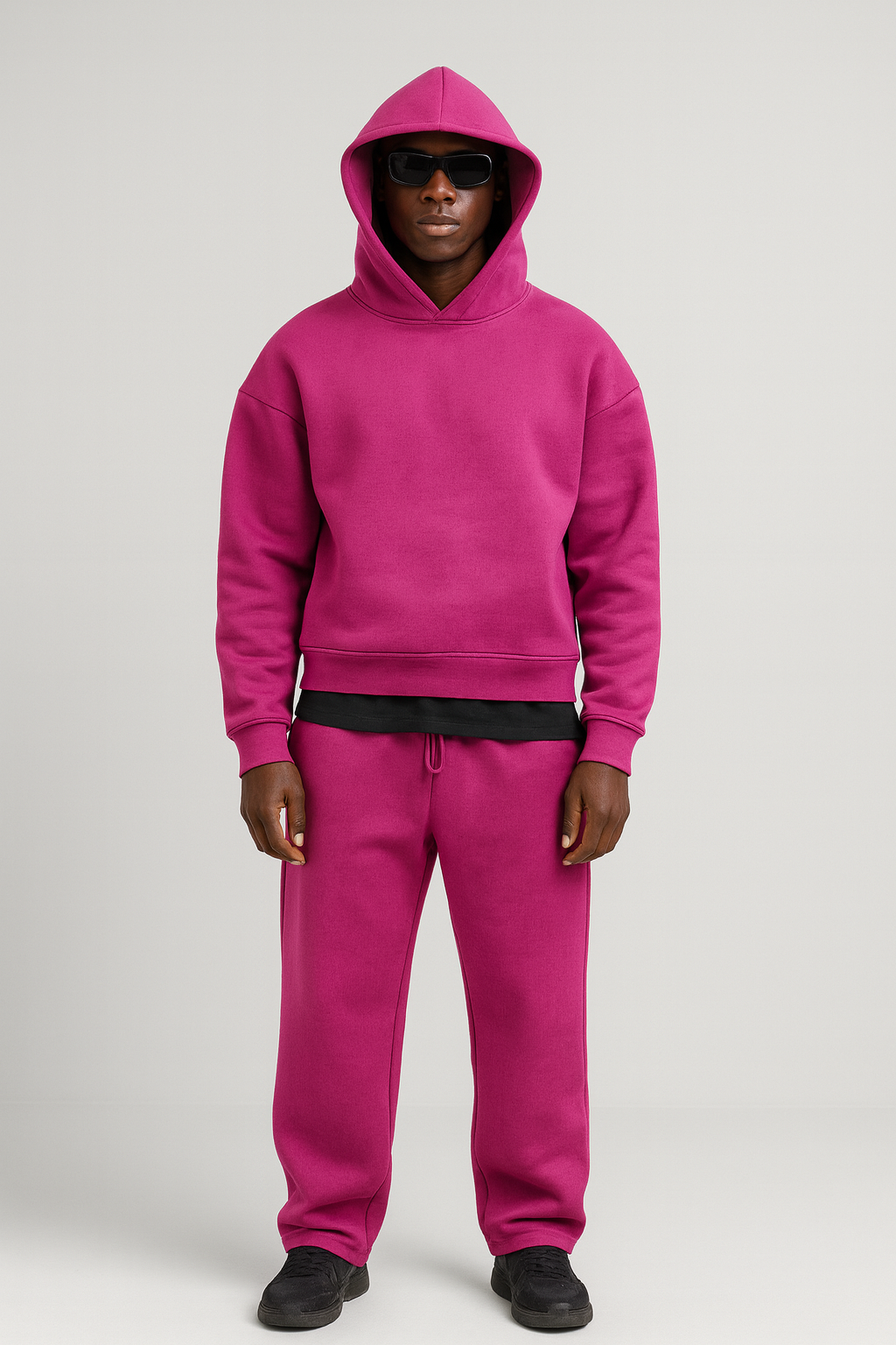 Set Männer - Baumwoll Hoodie Jogger Outfit