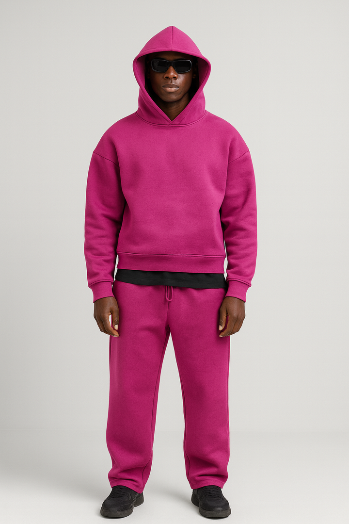 Set Männer - Baumwoll Hoodie Jogger Outfit