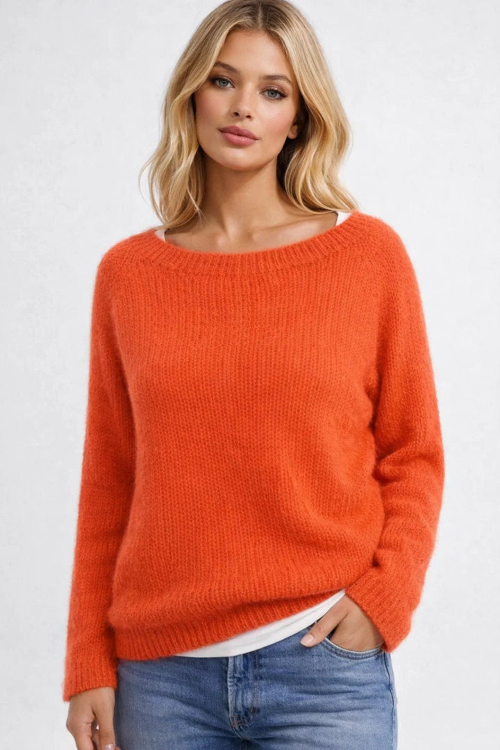 Pullover Damen - Weicher Strick Alltags-Pullover