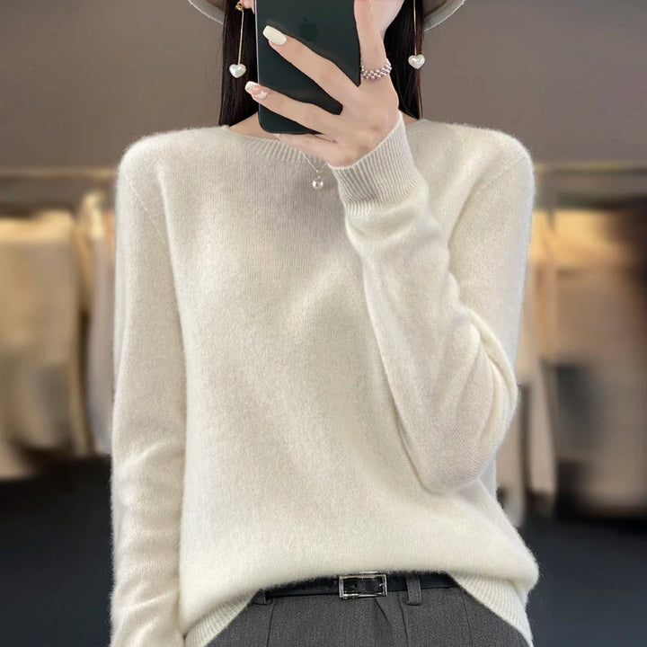 Pullover Damen - Kaschmir Strick Warmer Pullover