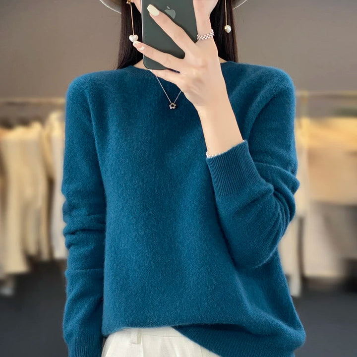 Pullover Damen - Kaschmir Strick Warmer Pullover