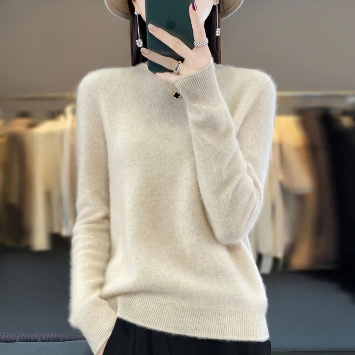 Pullover Damen - Kaschmir Strick Warmer Pullover