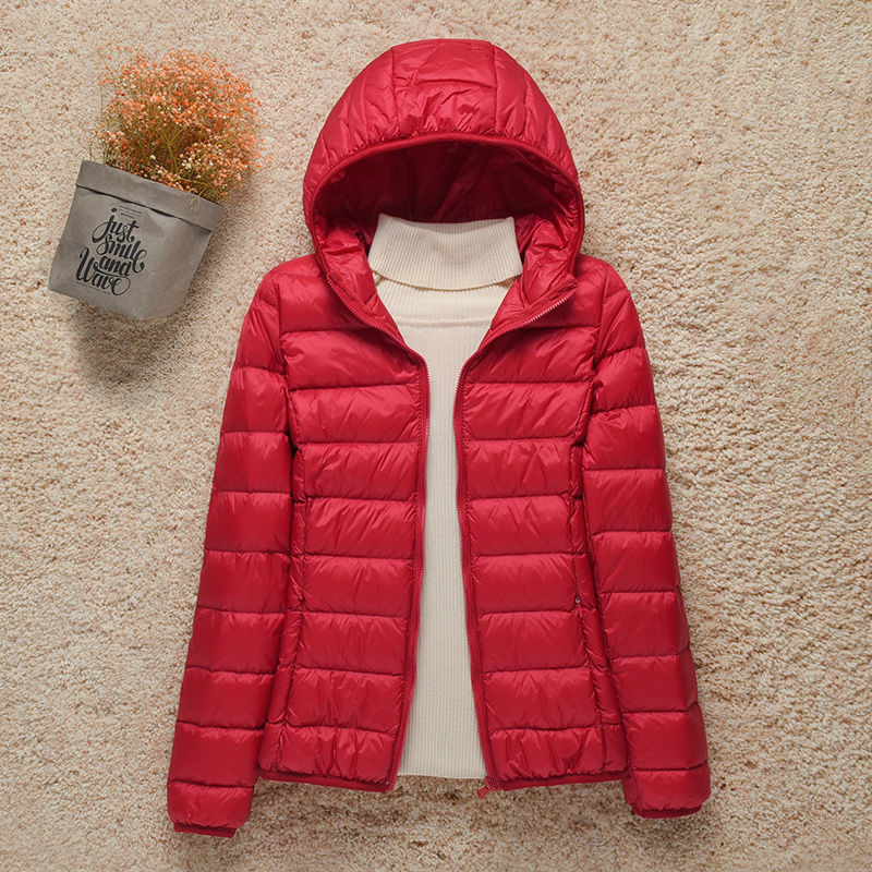 Josien | Damen Ultraleichte Gefütterte Jacke mit Leichter Isolation
