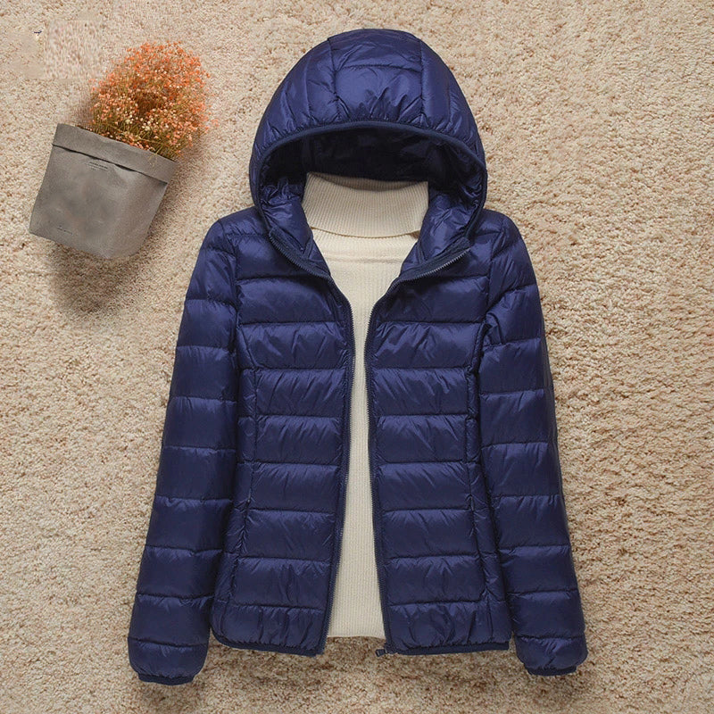 Josien | Damen Ultraleichte Gefütterte Jacke mit Leichter Isolation