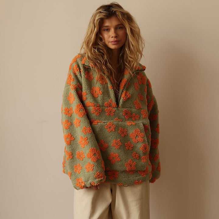 Damen Strickpullover mit lockerer Passform und weicher Textur