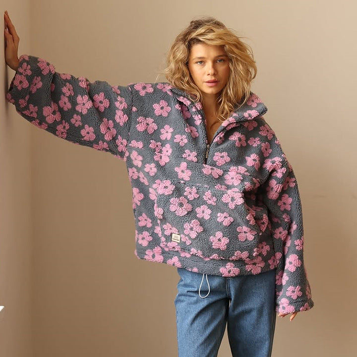 Damen Strickpullover mit lockerer Passform und weicher Textur