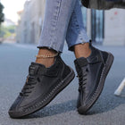 Marley Sneakers | Damen Bequeme Sneakers Leicht und Atmungsaktiv Leder