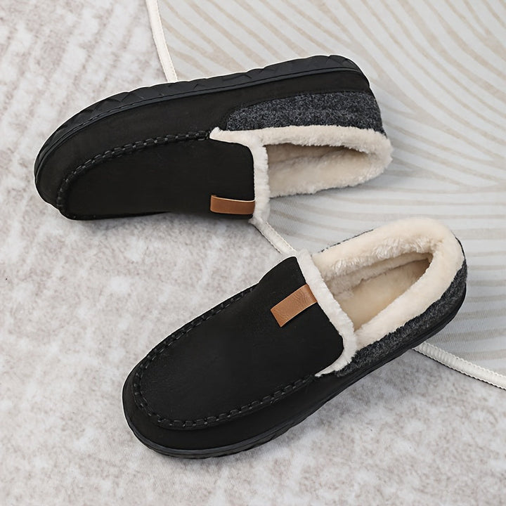 Milo Herren Pantoffeln | 100% Schafwolle, Komfortabel und Warm