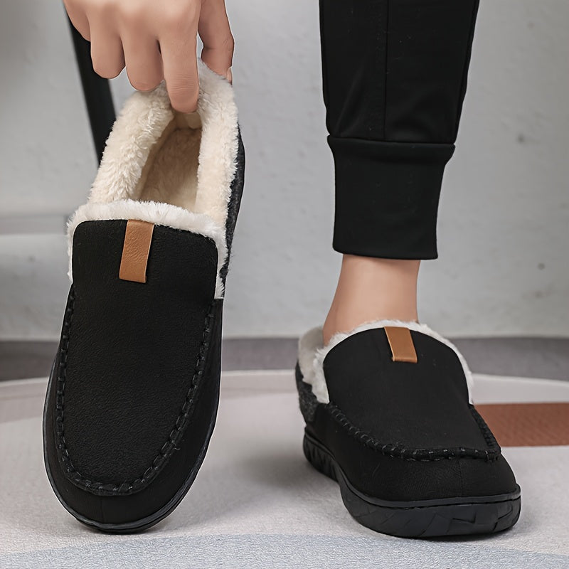 Milo Herren Pantoffeln | 100% Schafwolle, Komfortabel und Warm