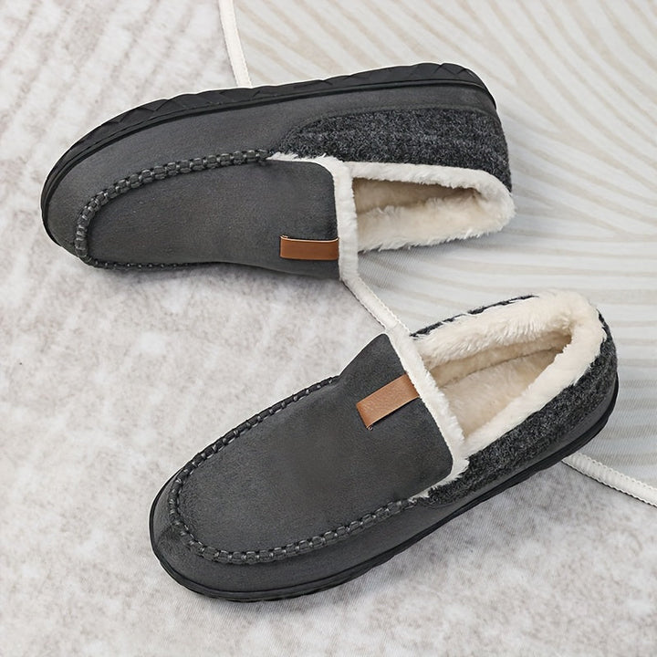 Milo Herren Pantoffeln | 100% Schafwolle, Komfortabel und Warm