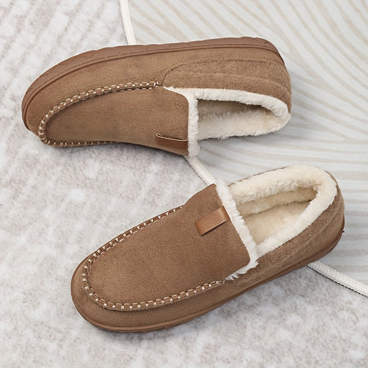 Milo Herren Pantoffeln | 100% Schafwolle, Komfortabel und Warm