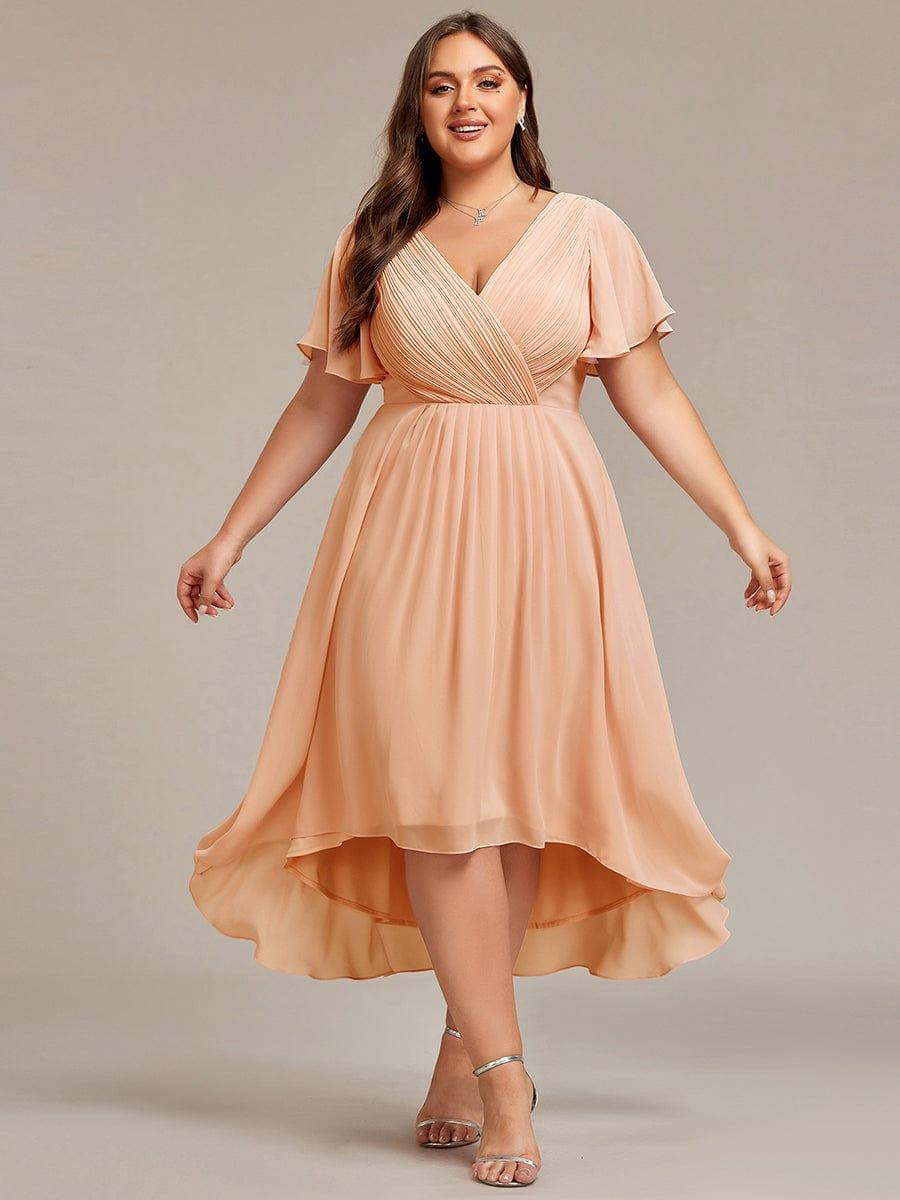 Miss | Kleid Damen High-low - Chiffon
