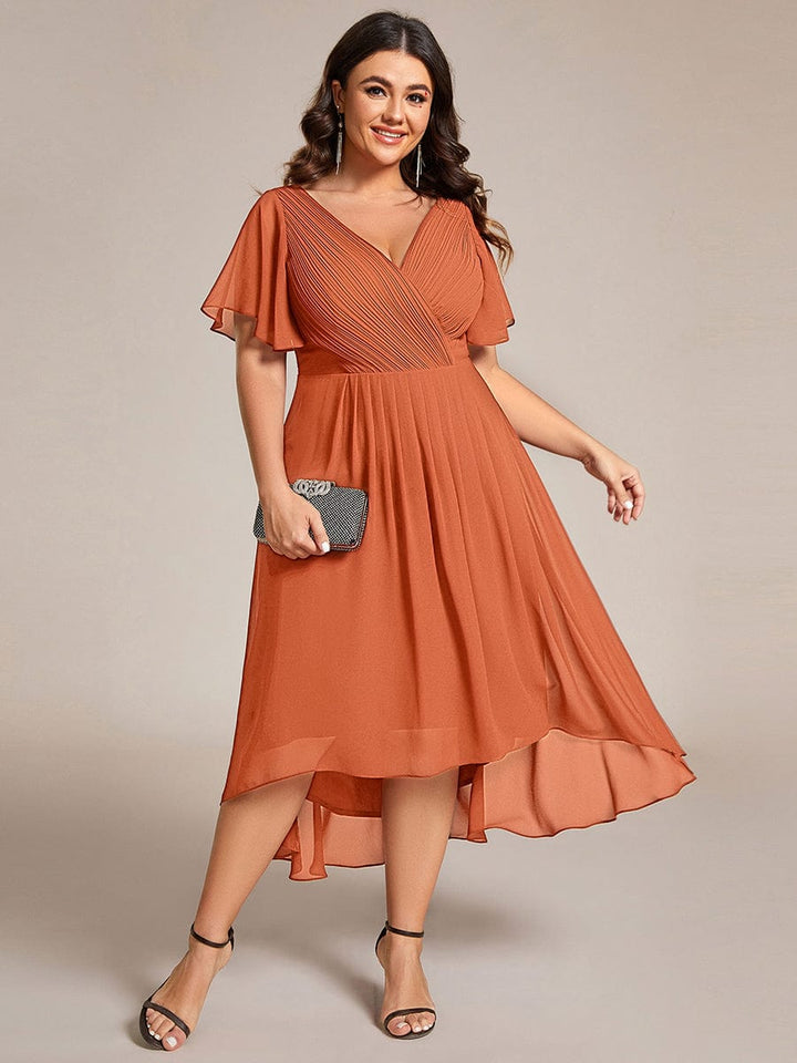 Miss | Kleid Damen High-low - Chiffon