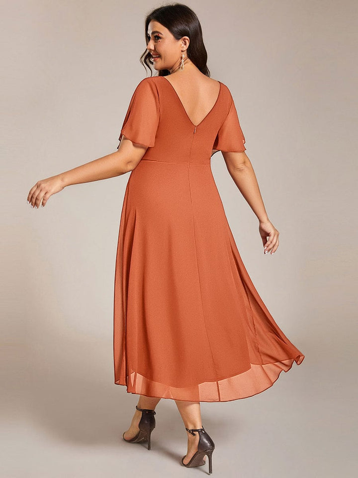 Miss | Kleid Damen High-low - Chiffon