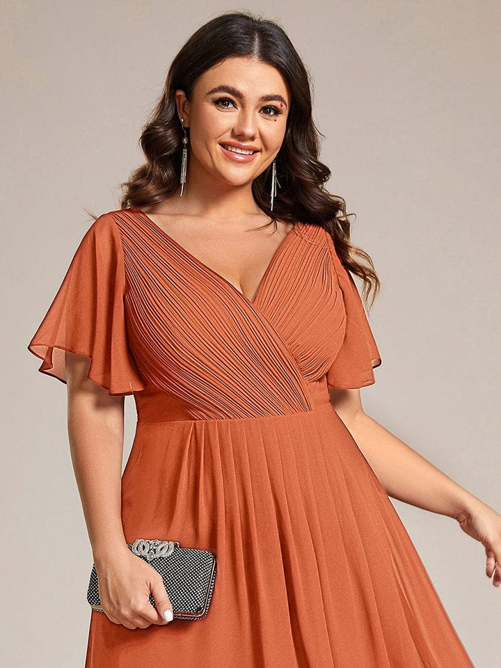 Miss | Kleid Damen High-low - Chiffon