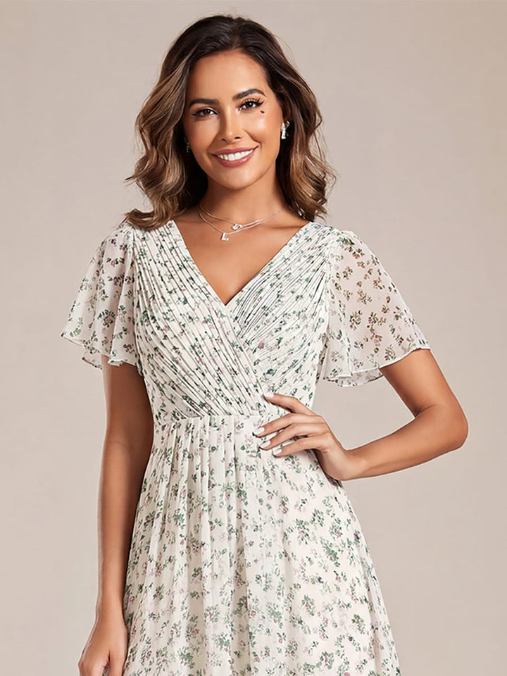 Miss | Kleid Damen High-low - Chiffon