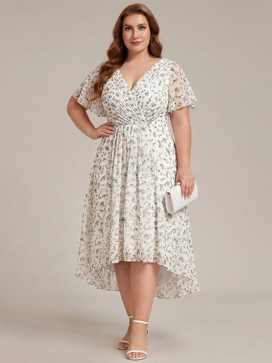 Miss | Kleid Damen High-low - Chiffon
