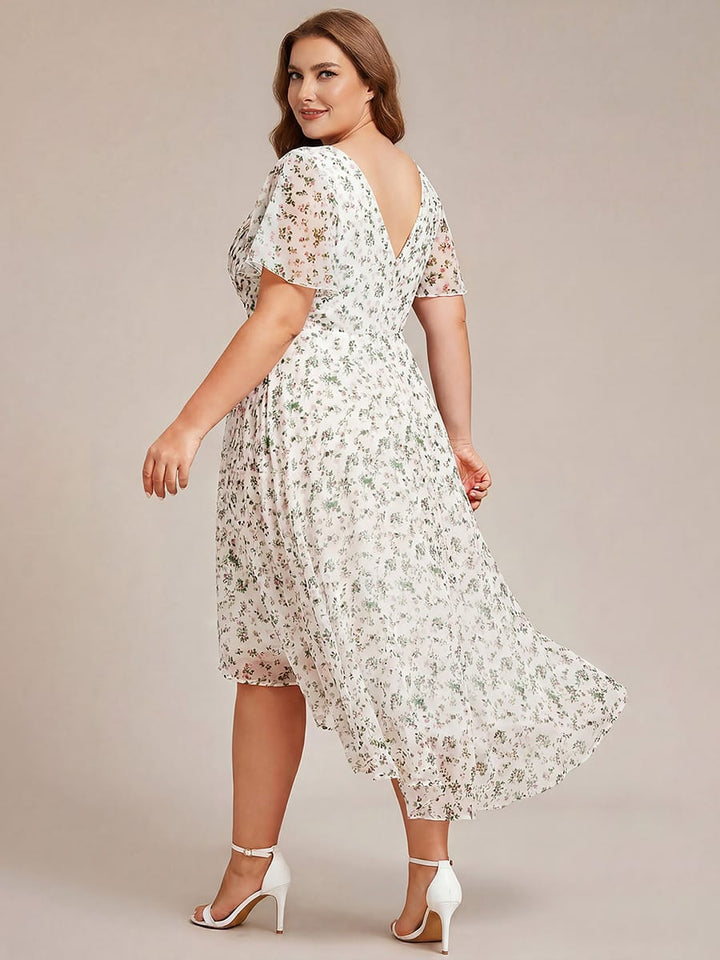 Miss | Kleid Damen High-low - Chiffon