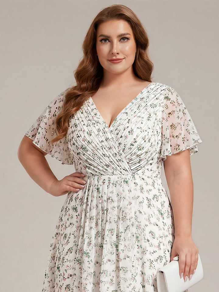 Miss | Kleid Damen High-low - Chiffon