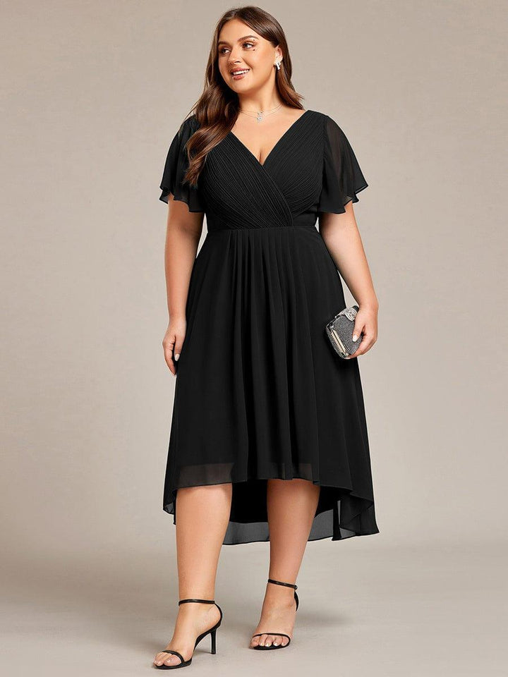 Miss | Kleid Damen High-low - Chiffon