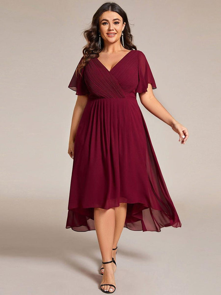 Miss | Kleid Damen High-low - Chiffon