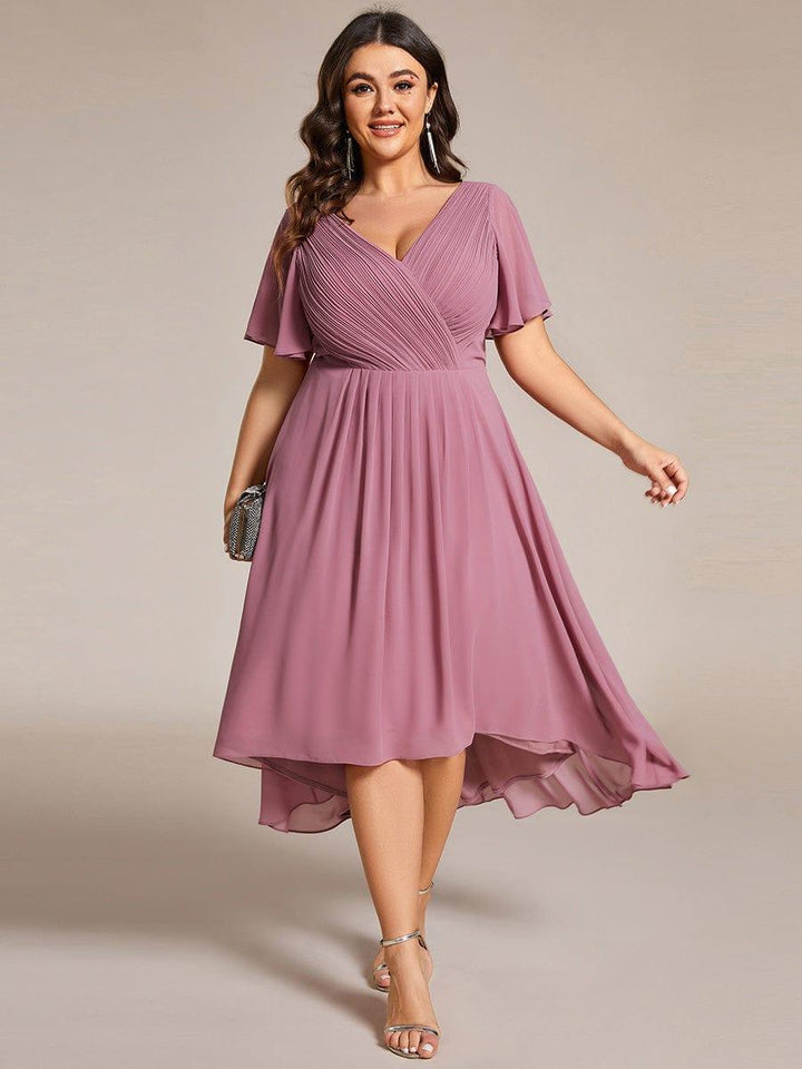 Miss | Kleid Damen High-low - Chiffon