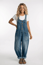 Miss | Damen Relaxed Overall - Denim