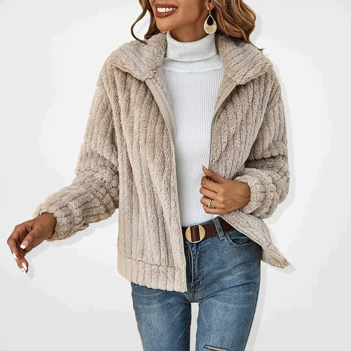 Noa - Elegante Lange Fleece-Weste für Damen | Warm &amp; Stilvoll
