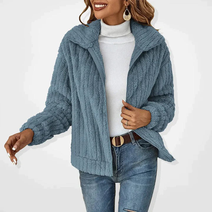 Noa - Elegante Lange Fleece-Weste für Damen | Warm &amp; Stilvoll